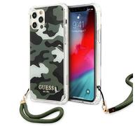 GUESS Camo Raccolta Custodia Protettiva Case Cellulare IPHONE 12 Pro Max Verde