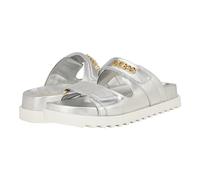 Guess CamrioSneaker Donna, Argento, 4.5 UK
