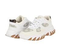 Guess Norina, Scarpe da Ginnastica Donna, White Beige 140, 41 EU