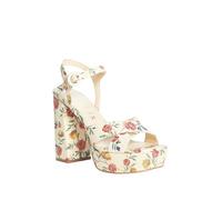 Guess CamrioSneaker Donna, Floreale Naturale 111, 37 EU