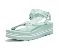 Guess CamrioSneaker Donna, Logo verde chiaro bianco 330, 36 EU