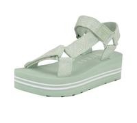 Guess CamrioSneaker Donna, Logo verde chiaro bianco 330, 39 EU