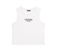 Guess Canotta Midi da Ragazza in Maglia a Coste Senza Maniche Eco, Bianco Puro., 14 Anni