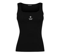 Guess Canotta da donna Star, Nero corvino, XL
