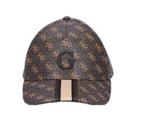 GUESS Cappello Baseball Unisex London AM9543POL01 (IT, Testo, Taglia Unica, Marrone con Logo 4G)