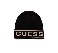 Guess Cappello Beanie Logo Donna Ragazza Nero