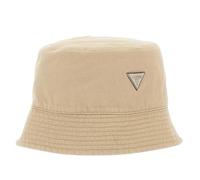 GUESS Cappello Cloche (IT, Testo, M, Beige)