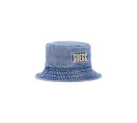 GUESS Cappello Cloche (IT, Testo, M, Denim)
