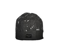 Guess Cappello Jeans Poliestere a tesa larga - Cappelli - Nero, Nero, taglia unica