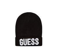 GUESS? CAPPELLO LOGO STRASS RAGAZZA, m (140), NERO