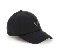 Guess Cappello Visiera Nylon Logo Uomo Donna Nero