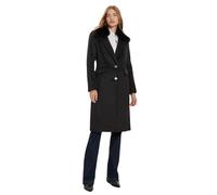 GUESS Cappotto Eco Nancy in misto lana, nero, Medium