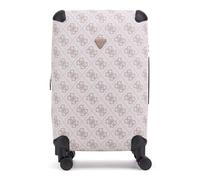 GUESS carrello 22 In 8-Wheeler Dark Taupe Logo avorio