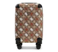 GUESS carrello Eliette Logo 18 in 8-Wheeler Latte Logo/Ginger marrone chiaro