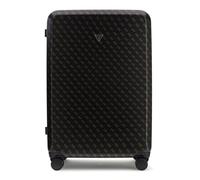 GUESS carrello Latona 28 In 8-Wheeler Exp Brown Logo marrone scuro