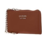 GUESS caso chiave Meridian SLG Zip Pouch Cognac