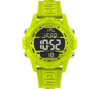 Guess Orologio Cronografo Charge Digitale 48mm Silicone Neon GW0050G2 Nuovo Ovp