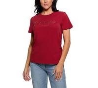 GUESS Cherry Bomb R5 - Maglietta Eco a Maniche Corte, da Donna, Rosso Sirena, Taglia XS, Sirena Rosso, XS, Sirena Rossa, XS