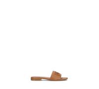 GUESS Ciabatta donna tan in pelle