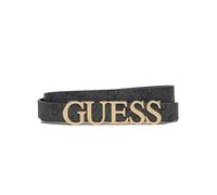 GUESS Cinta donna (Zamira 4g logo belt coal logo, MEDIUM)
