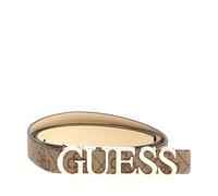 cintura donna GUESS zamira cintura non regolabile LATTE LOGO 85 scelta=P LATTE