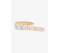 GUESS Cinta donna Zamira 4g logo not adjustable belt white logo CS25GU18 BW9204P5120 M