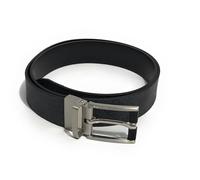 GUESS Cinta uomo Nuremberg reversibile in ecopelle black/coal logo CS25GU11 BMNULOP5135 M