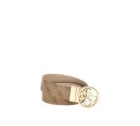 Guess Noelle Cintura reversibile Pelle latte logo (TAS021177)