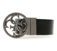 GUESS cintura Milano Adjustable And Reversible Belt H35 W95 Black