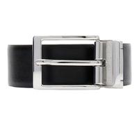GUESS cintura Milano Adjustable & Reversible Belt H35 W105 Black