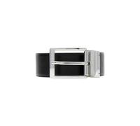 GUESS cintura Milano Adjustable & Reversible Belt H35 W115 Black nero accorciabile