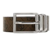 GUESS cintura Milano Adjustable & Reversible Belt H35 W115 Coffee marrone accorciabile