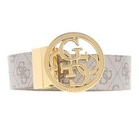 GUESS cintura Noelle Nolana Belt W95 Dark Taupe grigio talpa accorciabile reversibile