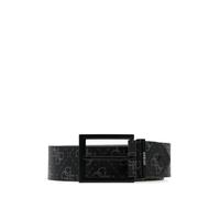 GUESS Cintura Uomo con Logo 4G in Pelle, 3,5 cm