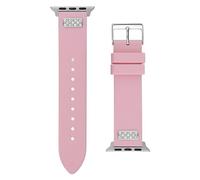 GUESS Cinturino da donna compatibile con Apple Watch (38 mm - 40 mm), rosa, rosa