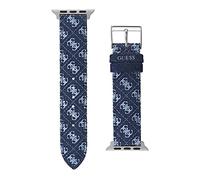 GUESS Cinturino per smartwatch da donna compatibile con Apple Watch (38-40 mm), Blu scuro, Moderno