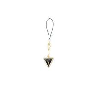 GUESS Ciondolo GUCPMTDCK Phone Strap Triangle Diamond Charm con strass, Metallo