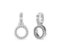 Guess Circle Lights steel Ciondolo Orecchini JUBE03167JWRHT/U