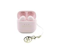 GUESS Classic Logo Charm TWS - Bluetooth 5.4, Impermeabilità IPX5, Microfono integrato AURICOLARI WIRELESS, Rosa