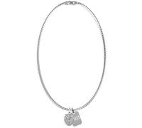 GUESS Colar, ACQUO, argento, Moderno
