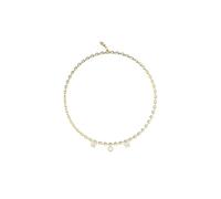 GUESS collana Borboleta 16-18" Borboleta & 4G Charm Yellow Gold dorato