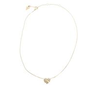 GUESS collana In My Heart Snake Chain Necklace Yellow Gold