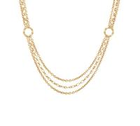 GUESS Collana lunga a strati color oro