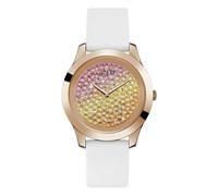 Guess Collezione Crush Orologio da donna in silicone con pavè di Swarovski