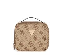 GUESS Cosmetic Organizer Case Latte Logo/Marrone, Logo latte/marrone