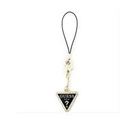 GUESS Cover Custodia con cordino per Smartphone Universale, Oro/Nero
