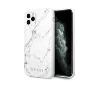 GUESS Cover Custodia per Apple iPhone 11 Pro, Bianco