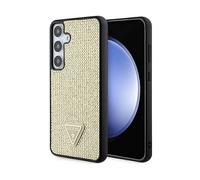 GUESS Cover Custodia per Samsung Galaxy S24 Plus, Oro
