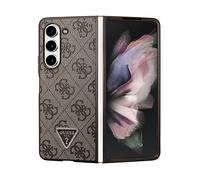 GUESS Cover Custodia per Samsung Galaxy Z Fold5, Marrone