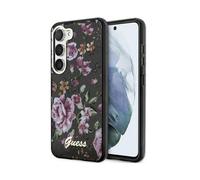 Guess cover GUHCS23MHCFWSK Flower Collection Nero - Galaxy S23+